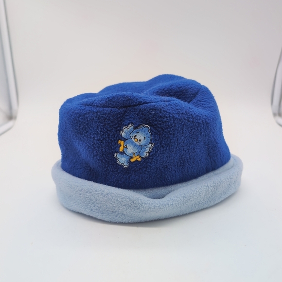 Debbie Filter Alaska Blue Fleece Bucket Hat with Bluebird Embroidery - Picture 2 of 8